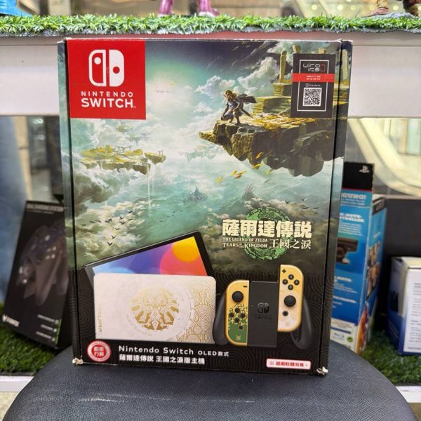 Nintendo OLED باندل لجند اف زلدا کارکرده (درحد آک)