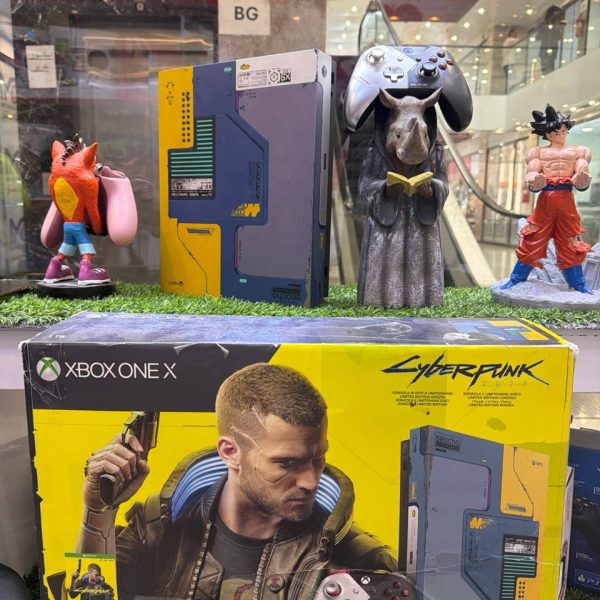 کنسول بازی xbox one x باندل سایبرپانک